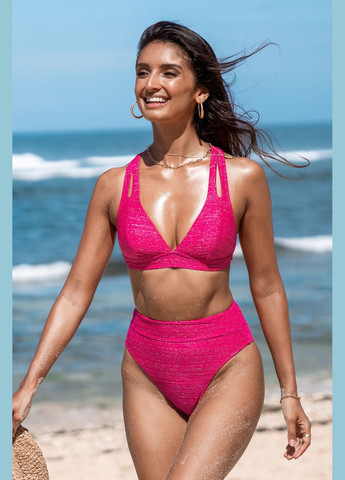 Розовый летний купальник CUPSHE