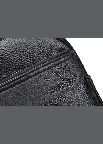 Стильная сумка-слинг на грудь с Кенгуру из экокожи черная (sku_1220) No Brand (346078224)