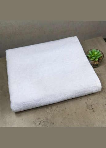 GM Textile набор махровых полотенец 2шт 50х90см, 70х140см 400г/м2 () белый производство -
