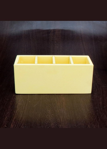 Органайзер настільний з дерева Мінтон лимонад (КНЦ-004351) No Brand (328225132)