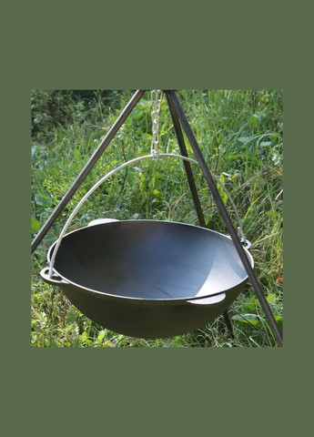 Котел чугунный азиатский с крышкой, 8 л, Бризол Brizoll (317592267)