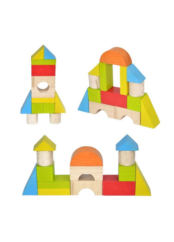 Дерев'яні будівельні блоки, 14 ел. () Igroteco 900453 (328396912)