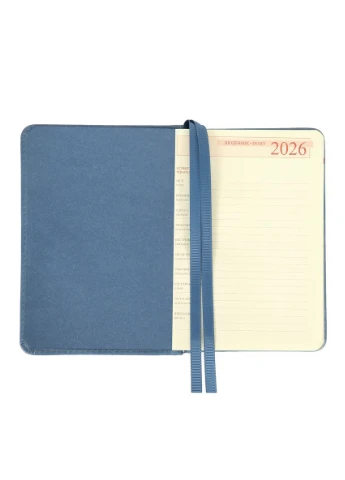 Ежедневник А6 2026 City 352 с Голубой (252676) Leo Planner (387576841)