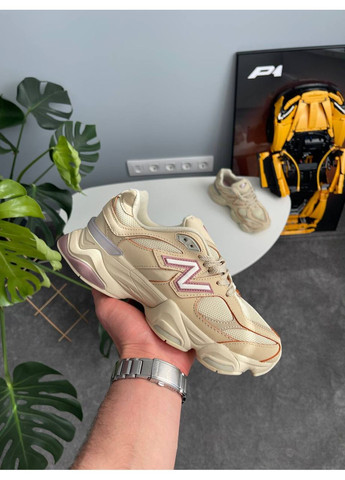 Бежеві Осінні кросівки чоловічі і жіночі new balance 9060 'bone sparrow' | нью беланс 9060 бежеві No Brand