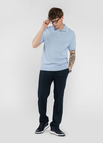 Поло чоловіче блакитне Arber Polo SS3 AVT-70 (335212092)