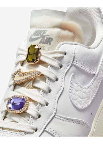 Жіночі Кросівки WMNS AIR FORCE 1 LO PRM Білий Nike білі демісезони (367598061)