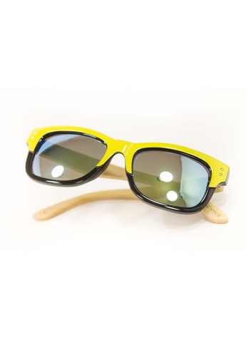 Сонцезахисні окуляри унісекс Wayfarer з дерев'яними дужками BR-S (292755523)