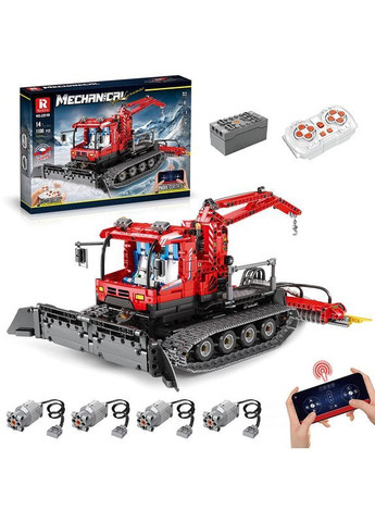 Детский конструктор снегоуборочная машина на радиоуправлении Reobrix 22019 1100 деталей Metr+ (368792305)