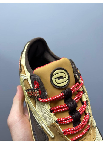 КРОСІВКИ ЖІНОЧІ NIKE AIR MAX 1 TRAVIS SCOTT CACTUS JACK BAROQUE BROWN НАЙК АІР МАКС No Brand бежеві демісезони (368869564)