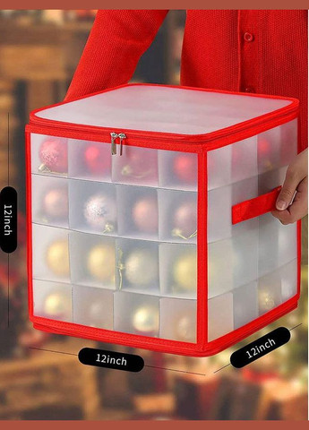 Органайзер для новогодних игрушек (до 7,5 см) 64 ячейки No Brand (342099225)