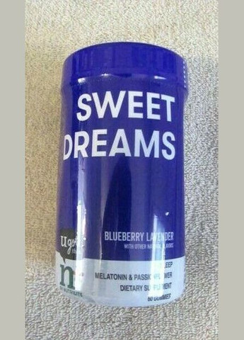 Жувальні цукерки для сну Amway n*by Sweet Dreams 60 шт (30 порцій) Nutrilite (280265979)
