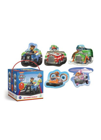 Пазл 4-6-8 элементов Paw Patrol. Готовы к действию (200535) Dodo 4-6-8 елементів Paw Patrol. Готові до дії (366067890)