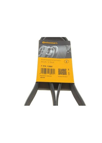 Ремень генератора Nissan NP300 Navara 2.5dCi 4WD 05- CONTINENTAL 7PK1260 (opt-om) ContiTech (366207802)