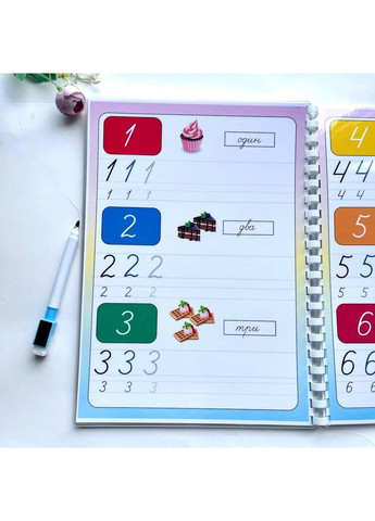 ПРОПИСЫ многоразовая тетрадь No Brand (365762430)