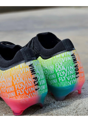 Черные бутсы для футбола mercurial vapor 16 elite vini jr. personal edition fg No Brand