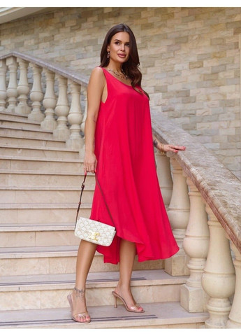 Красное повседневный платье issa pus 14783 красный ISSA PLUS
