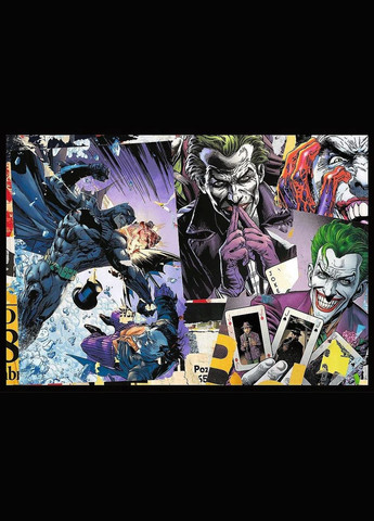 Пазл Бэтмен в действии 4х250 элементов Trefl (322149384)