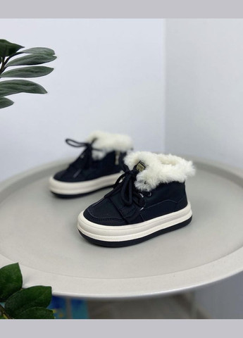 Зимние ботинки зимние детские черные 1177 No Brand