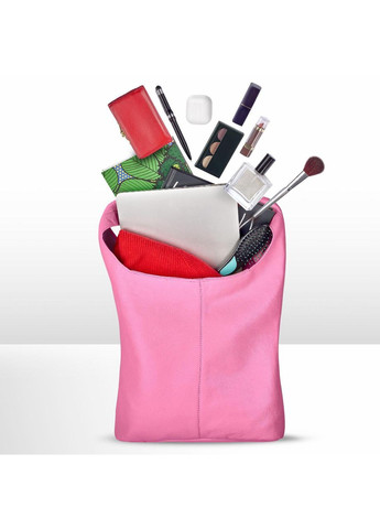 Хобо Рожевий - Італійська жіноча м’яка сумка-хобо із натуральної шкіри без підкладки на блискавці (011943-pin-D101) TAKEASY (358223245)