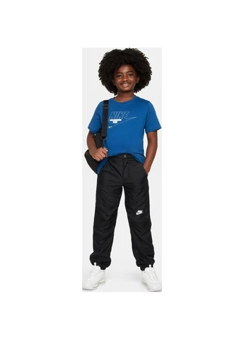 Синяя демисезонная футболка подростковая синяя fn9608-476 Nike SPORTSWEAR TEECLUB SPECIALTY