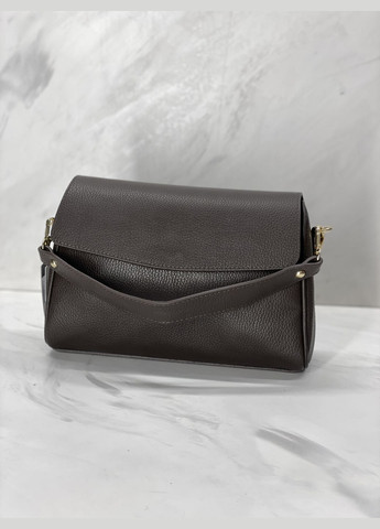 Сумка жіноча Італія, натуральна шкіра, мінімалізм, 2 ремінці Virginia Conti Кросбоді (338257329)