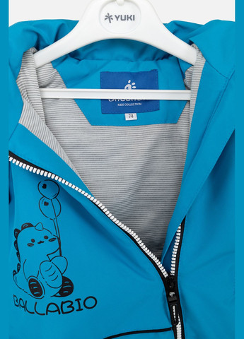 Комбінезон утеплений для хлопчика колір блакитний CB-00242551 BALLABIO (314910390)