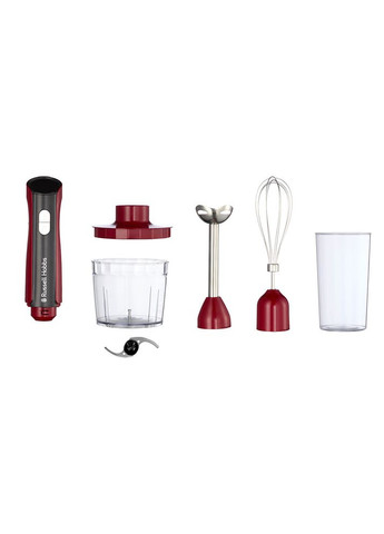 Блендер погружной Desire Red, 500Вт, чаша-500мл, венчик, мини-подробно. Russell Hobbs (341316341)