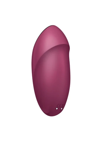 Вібростимулятор-пульсатор Tap & Climax 1 Red, ефект постукування пальцем 17195 Satisfyer (391588009)