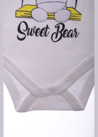 Боді з коротким рукавом на кнопках Sweet Bear см (42949) findik (296193183)