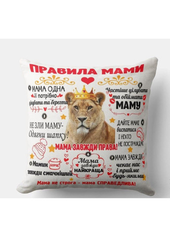 Декоративная подушка с надписью для мамы No Brand (317310961)