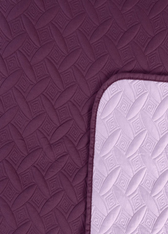 Покривало двостороннє . Покривало 220х240 см 1 шт наволочка 50х70 см 2 шт. Покривало Вінтаж колір бордовий. ТЕП Покривало (322640557)