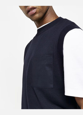 Жилетка,темно-синій, River Island (306817133)