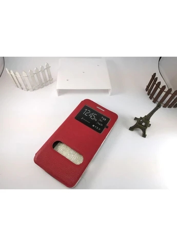 Чехол-книжка для Xiaomi Redmi Note 3 / Note 3 Pro (150 мм версия) с вырезом красная, редми нот 3 книжка Momax (396509677)