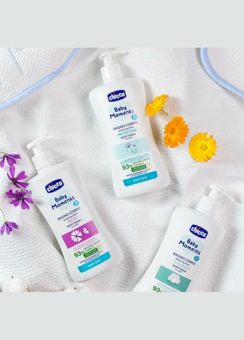Гель для купания Baby Moments Без слез Защитный с экстрактом календулы, 750 мл Chicco (328309048)