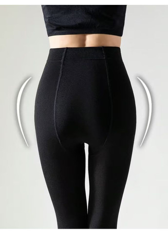 Женские термоколготки с флисовой подкладкой ХS-М No Brand (371689018)