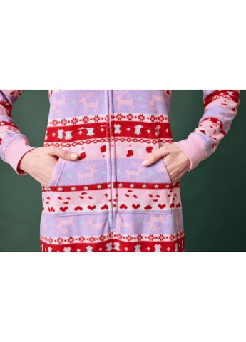 Піжама кігурумі флісова жіноча в новорічний принт Esmara (370162072)