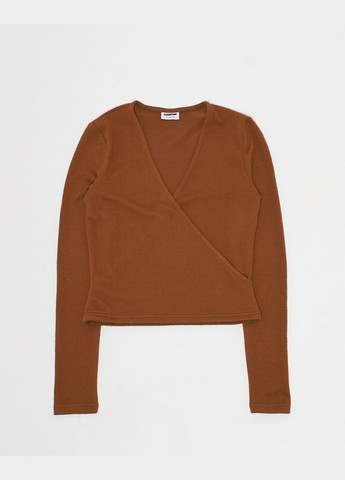 Коричневый пуловер демисезон,коричневый, Noisy May