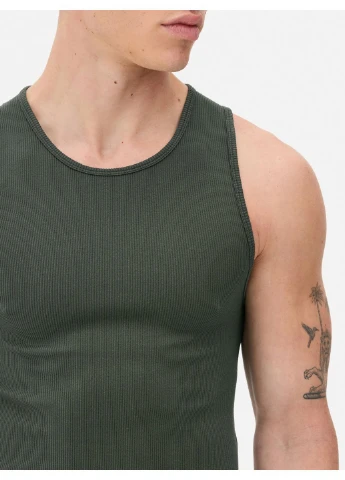 Майка basic,темно-зелений, Primark (388185586)