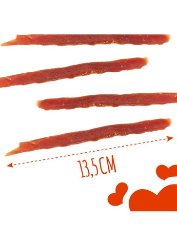 Ласощі для собак Смужки мʼяса качки по-пекінчьки 100 г Mavsy (353515504)