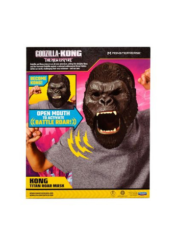 Інтерактивна іграшка Маска Конга (звук) (35672) Godzilla vs. Kong Маска Конга (звук) (366105853)