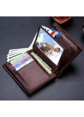 Мужской кожаный кошелек 12х9.5х2.5 см BULL (315874159)