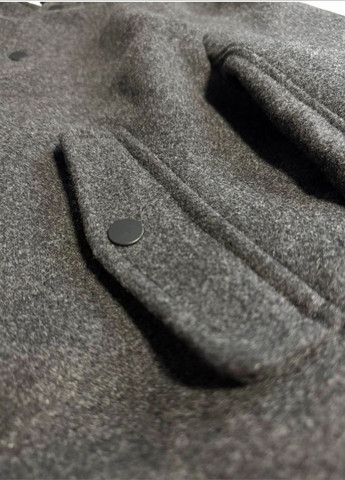 Бомбер, напівшерсть на підкладці для підлітка, 164-170 см H&M на кнопках (327881189)