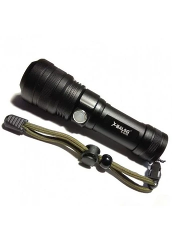 Ручний акумуляторний світлодіодний ліхтар Police BL-1827-P90 переносний з USB заряджанням оптичним зумом і металевим X-Balog (378620043)