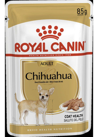 Вологий корм для дорослих собак Chihuahua Adult породи Чихуахуа 85 гр 9003579001516 Royal Canin (266274125)