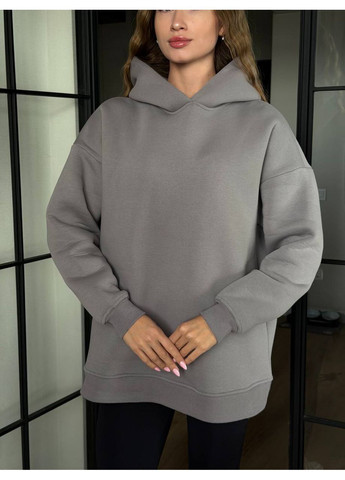 Худі оверсайз тринитка на флісіТуреччина,рібана манжети Україна (364827802)