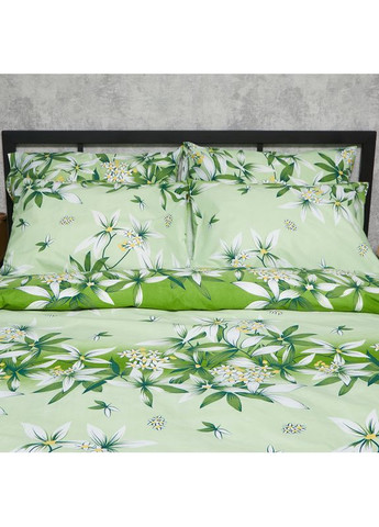 Комплект постільної білизни Микросатин Premium «» Двоспальний 175х210 наволочки 2х40х60 (MS-820008195) Moon&Star Floral Bliss (356113242)