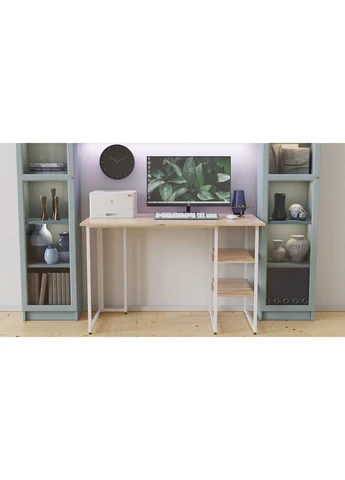 Письмовий стіл Гаррі 75x140x60 чорний ДСП 16мм (FRD-103542) Ferrum-decor (391920896)