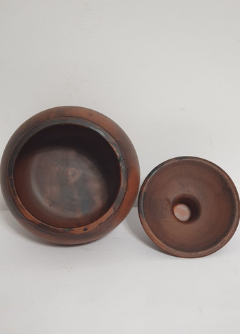 Горшочек для запекания 0,7 л., из красной глины No Brand (329408482)