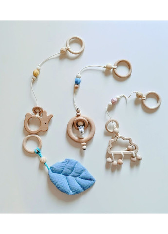 Підлоговий мобіль + іграшки, дитячий ігровий тренажер, Baby Gym No Brand (362474960)