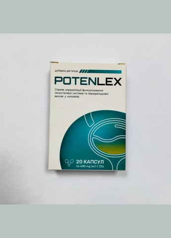 Potenlex натуральное средство для мужчин для потенции от простатита No Brand (335039741)
